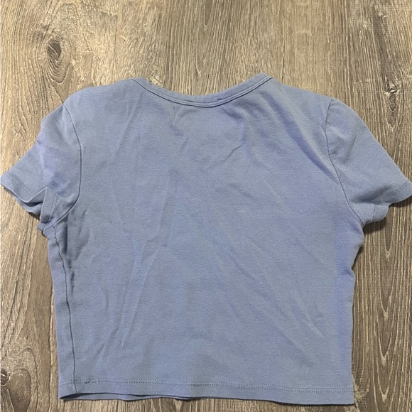 Zara blue cropped top - Picture 5 of 5